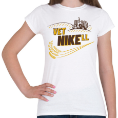 PRINTFASHION VetNIKEll - Női póló - Fehér