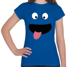 PRINTFASHION vicces arc - Női póló - Királykék női póló