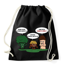 PRINTFASHION Vicces gomba - Sportzsák, Tornazsák - Fekete tornazsák