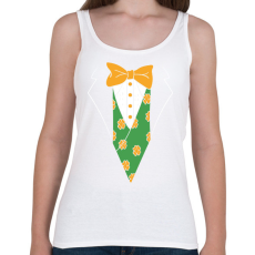 PRINTFASHION Vicces öltöny - Női atléta - Fehér