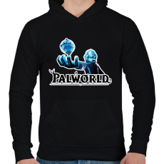 PRINTFASHION Victor Ashford - palworld - Férfi kapucnis pulóver - Fekete