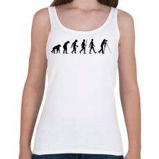 PRINTFASHION Videós/Fotós evolúció - Női atléta - Fehér