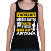 PRINTFASHION vigyázat méhész vagyok - Női atléta - Fekete