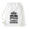 PRINTFASHION VIGYÁZAT! Van egy őrült nővérem és... - Sportzsák, Tornazsák - Fehér