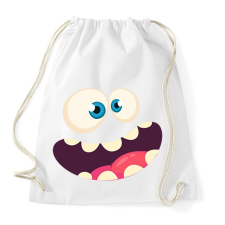 PRINTFASHION Vigyorgó fej - Sportzsák, Tornazsák - Fehér tornazsák