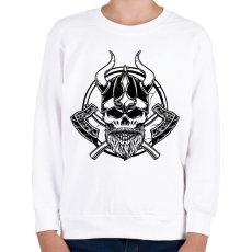 PRINTFASHION Viking  - Gyerek pulóver - Fehér