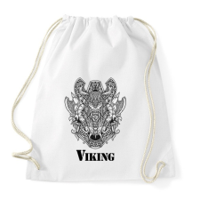 PRINTFASHION Viking minta - Sportzsák, Tornazsák - Fehér tornazsák