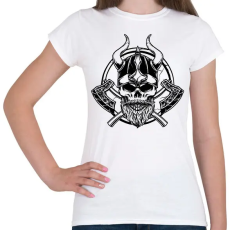 PRINTFASHION Viking  - Női póló - Fehér