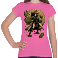 PRINTFASHION Viking - Női póló - Rózsaszín női póló