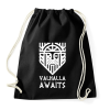 PRINTFASHION Vikings Valhalla - Sportzsák, Tornazsák - Fekete