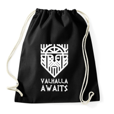 PRINTFASHION Vikings Valhalla - Sportzsák, Tornazsák - Fekete tornazsák