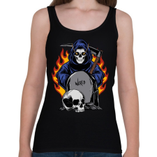 PRINTFASHION Világvége - Női atléta - Fekete női trikó