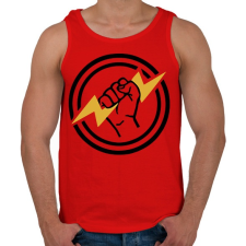 PRINTFASHION Villanyszerelő 4 - Férfi atléta - Piros atléta, trikó