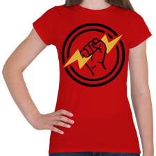 PRINTFASHION Villanyszerelő 4 - Női póló - Piros női póló