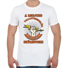 PRINTFASHION Villanyszerelő április - Férfi póló - Fehér férfi póló