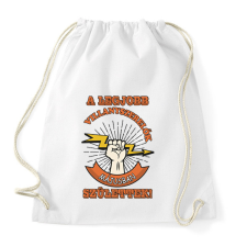 PRINTFASHION Villanyszerelő május - Sportzsák, Tornazsák - Fehér tornazsák