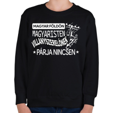 PRINTFASHION Villanyszerelőnek párja nincsen - Gyerek pulóver - Fekete gyerek pulóver, kardigán