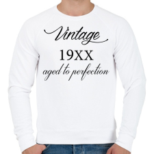 PRINTFASHION Vintage - Férfi pulóver - Fehér férfi pulóver, kardigán