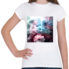 PRINTFASHION virágok 4.2 - Női póló - Fehér női póló