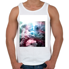 PRINTFASHION virágok 4 - Férfi atléta - Fehér