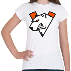 PRINTFASHION Virtus Pro logo - Női póló - Fehér