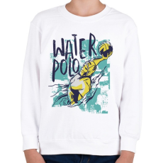 PRINTFASHION vizilabda sport - Gyerek pulóver - Fehér