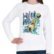 PRINTFASHION vizilabda sport - Női pulóver - Fehér