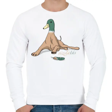 PRINTFASHION vizslatás szóvicc - Férfi pulóver - Fehér férfi pulóver, kardigán