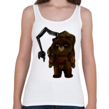 PRINTFASHION Vladdy - Női atléta - Fehér női trikó