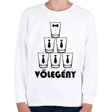 PRINTFASHION Vőlegény - Gyerek pulóver - Fehér gyerek pulóver, kardigán