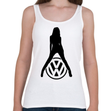 PRINTFASHION Volkswagen fan - Női atléta - Fehér női trikó