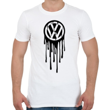 PRINTFASHION VolksWagen Fekete - Férfi póló - Fehér férfi póló