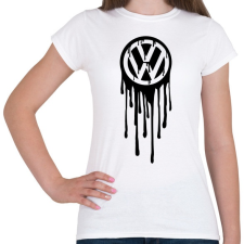 PRINTFASHION VolksWagen Fekete - Női póló - Fehér női póló