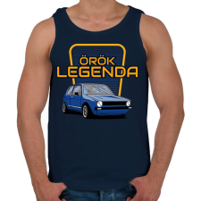 PRINTFASHION Volkswagen Golf - Férfi atléta - Sötétkék atléta, trikó