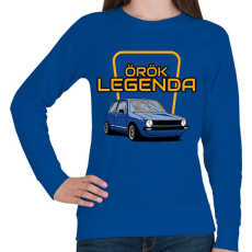 PRINTFASHION Volkswagen Golf - Női pulóver - Királykék