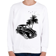PRINTFASHION Volkswagen - Gyerek pulóver - Fehér gyerek pulóver, kardigán