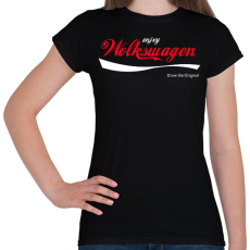 PRINTFASHION Volkswagen  - Női póló - Fekete