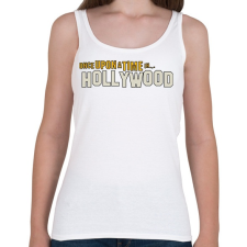 PRINTFASHION Volt egyszer egy hollywood - Női atléta - Fehér női trikó