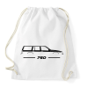 PRINTFASHION Volvo 760 (1) - Sportzsák, Tornazsák - Fehér
