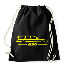PRINTFASHION Volvo 850 Yellow - Sportzsák, Tornazsák - Fekete tornazsák