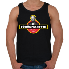 PRINTFASHION VörösMartyni  - Férfi atléta - Fekete