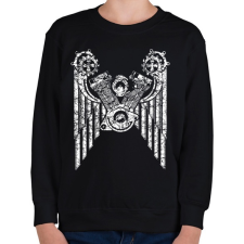 PRINTFASHION vszárny - Gyerek pulóver - Fekete gyerek pulóver, kardigán