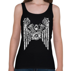 PRINTFASHION vszárny - Női atléta - Fekete