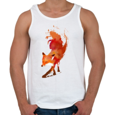 PRINTFASHION Vulpes vulpes - Férfi atléta - Fehér