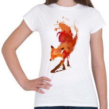 PRINTFASHION Vulpes vulpes - Női póló - Fehér női póló