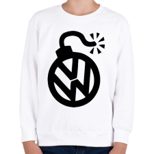 PRINTFASHION VW bomba - Gyerek pulóver - Fehér gyerek póló