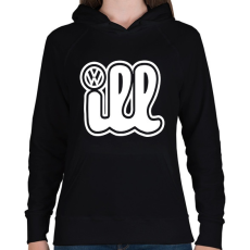 PRINTFASHION VW ill - Női kapucnis pulóver - Fekete