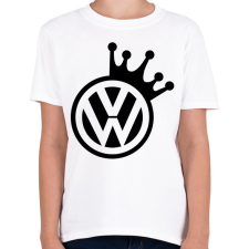 PRINTFASHION VW Király (fekete) - Gyerek póló - Fehér gyerek póló