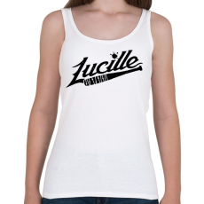 PRINTFASHION Walking Dead - Lucille - Női atléta - Fehér