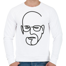 PRINTFASHION Walter White - Férfi pulóver - Fehér férfi pulóver, kardigán